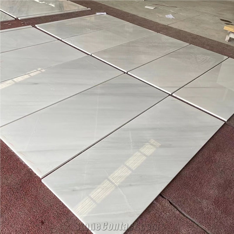 Milan White Floor Tiles Marble For Hotel Project