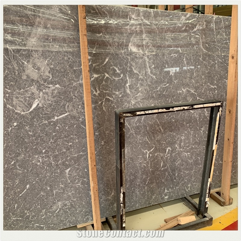 Paris Grey Marble Stone Slab Floor Tile Interior Wall Tiles