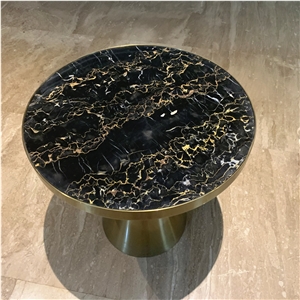 Sample Design Black Marble Coffee Table For Living Furniture