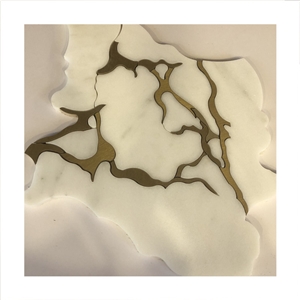 Water Jet Waterjet Mosaic Tile Marble Mosaic