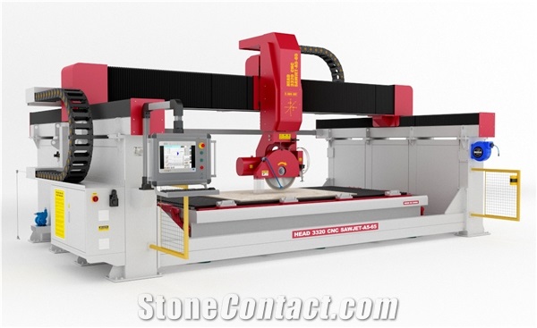 HEAD 3520 SAWJET Waterjet Saw Cutting Machine For Marble, Countertops
