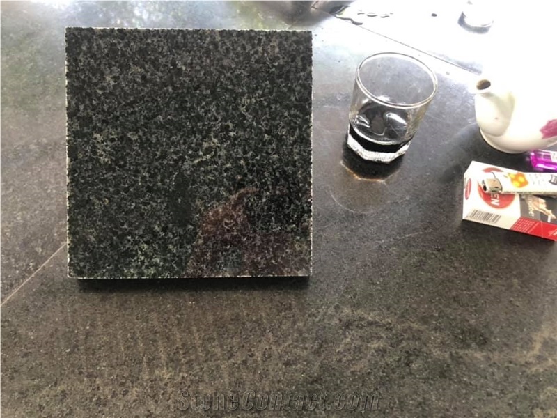 Vietnam Absolute Black Granite Tile And Slabs