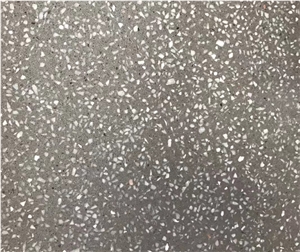 Dark Grey Terrazzo Wall Tiles Terrazzo Pattern Cement Tile