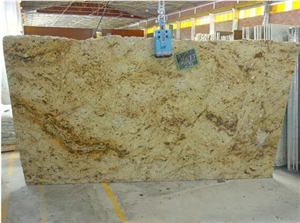 Antique Gold Granite Slabs India Yellow Granite Slabs