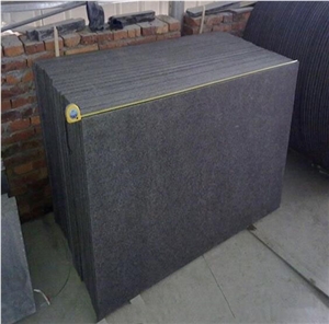 Black Basalt Paver, Black Stone Paving, Honed Black Paver,