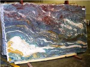 Blue Louise Quartzite Slabs, Brazil Blue Quartzite