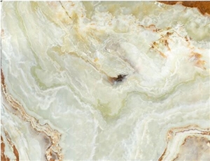 Bolagh Green Onyx Slabs & Tiles, Iran Green Onyx