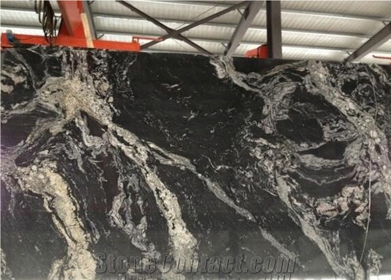 China Cosmos Granite Slabs & Tiles, China Black Granite