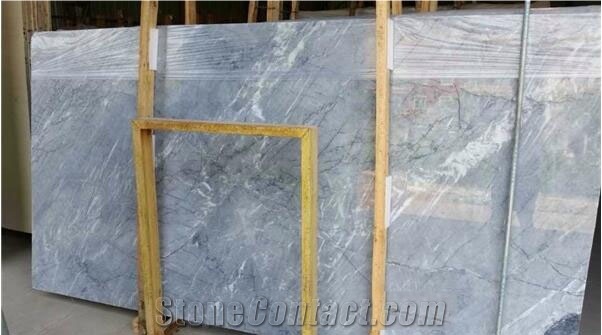 China Grey Marble New Venus Grey Marble Slabs