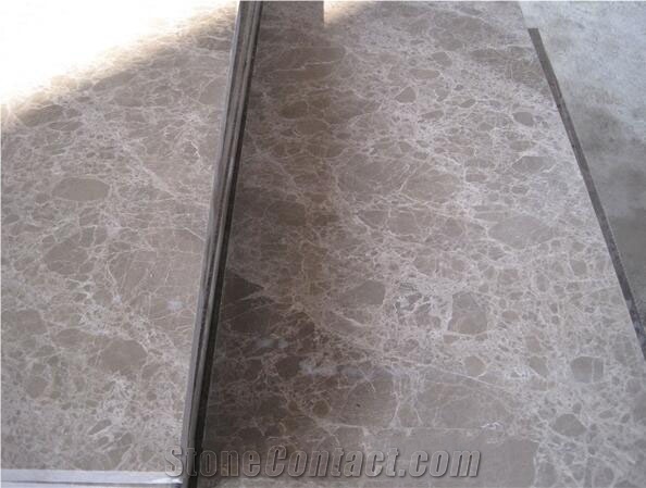 China Light Emperdor Marble Tile, China Beige Marble