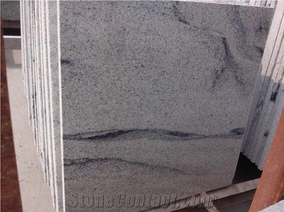 China Viscont White Granite Tiles Polished Finishing