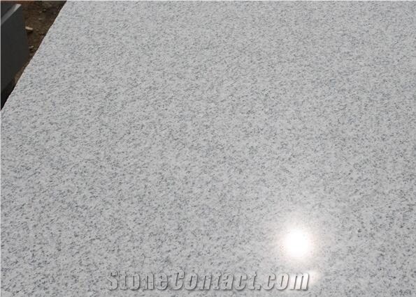 G365 White Sesame Granite, Polishing Slab Bushhammered Slab