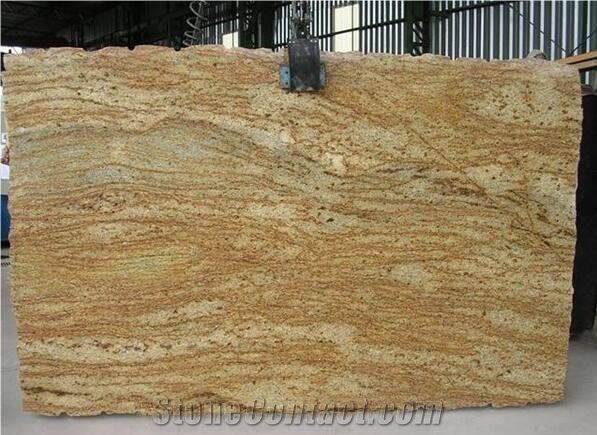 Golden Dream Granite, Brazil Yellow Granite Slabs & Tiles