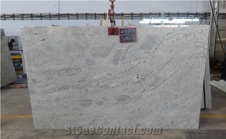 New Kashmir White Slabs & Tiles, Kashmir White Granite Slabs