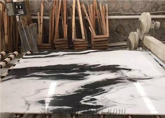 New Material Slabs&Panda White Marble&New Product