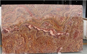 Turkey Red Onyx Slabs & Tiles