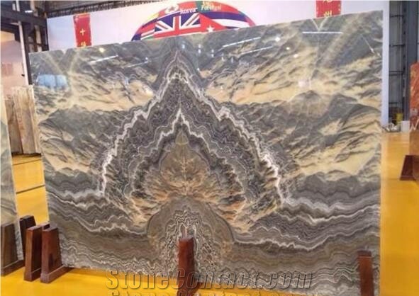 Velluto Onyx Slabs For Walling