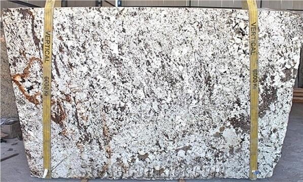 White Delicatus Slabs & Tiles, Brazil White Granite