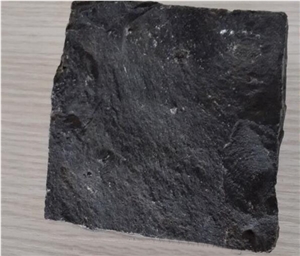 Zhangpu Black Basalt Cube Stone Natural Split