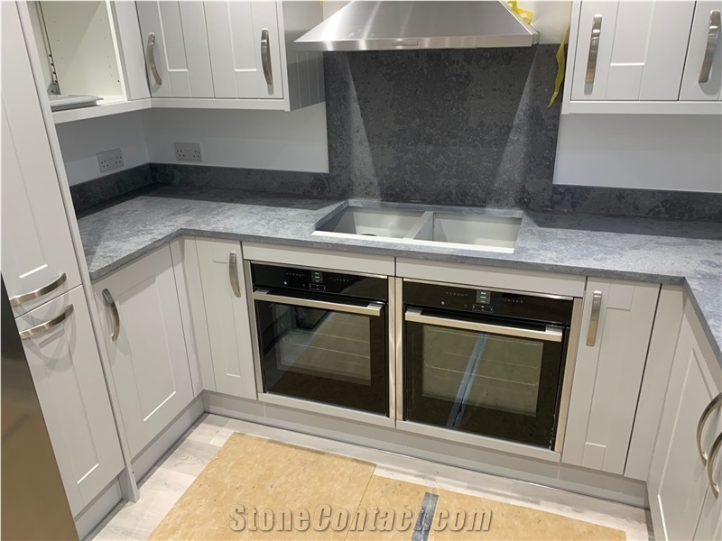 Solid Stone Surface Kitchen Tops Quartz Kitchen Worktops