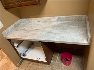 Quartzite Bathroom Countertop Prefab Taj Mahal Bath Top