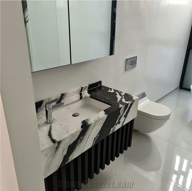 Quartzite Yacht Vanity Top Dreaming White Bathroom Bath Top