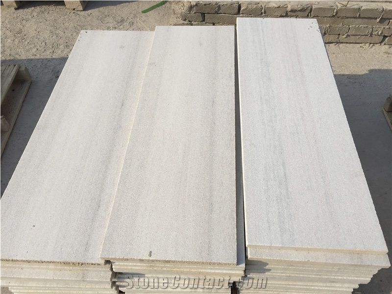Spa White Stone Floor Tile Quartzite Kitchen Terrace Tiles