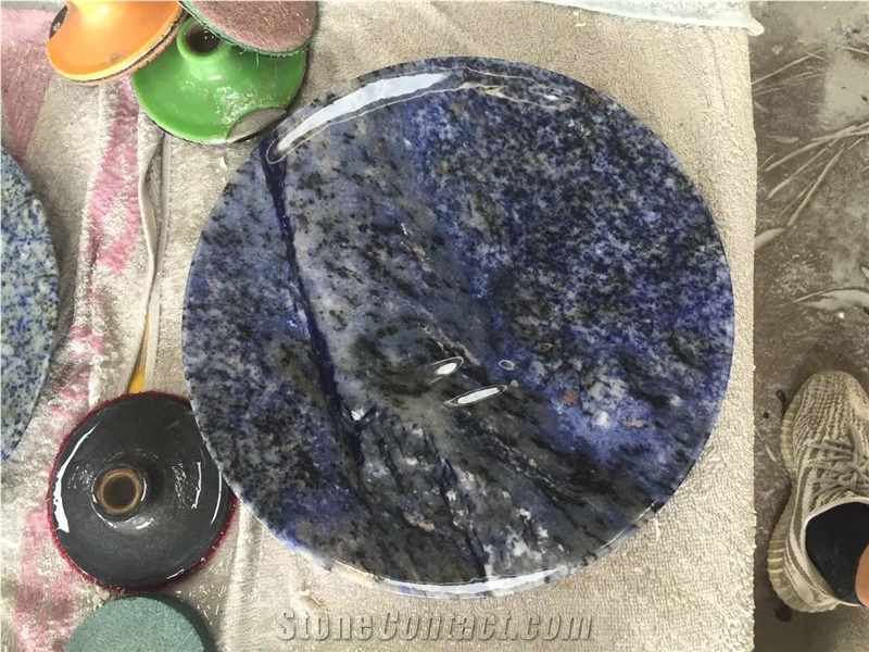 Stone Home Decor Plate Azul Bahia Wine Rack Jewelry Dish