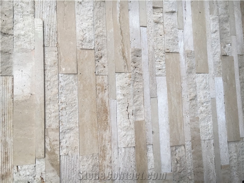 Stone Ledger Feature Panel Travertine Wall Cladding Veneer