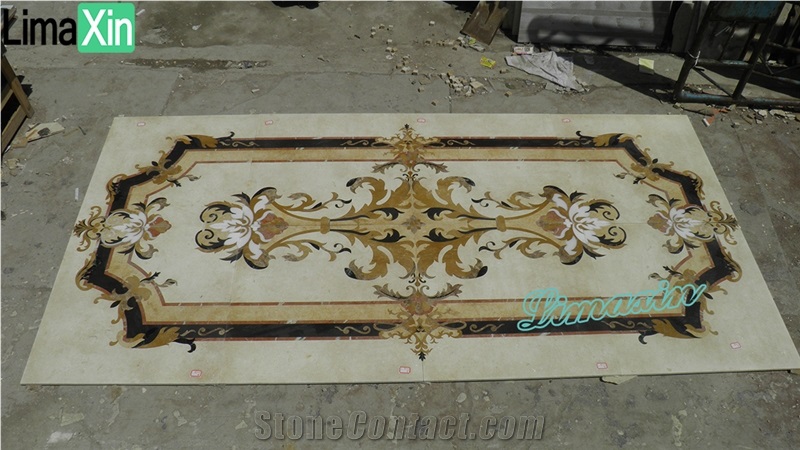 Luxury House Interior Decor Natural Marble Stone Medallions