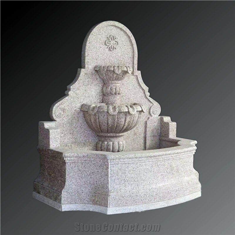 Beige Granite Wall Fountain