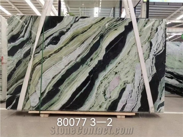 20MM New Blue Velvet Quartzite Green Black Floor Slab