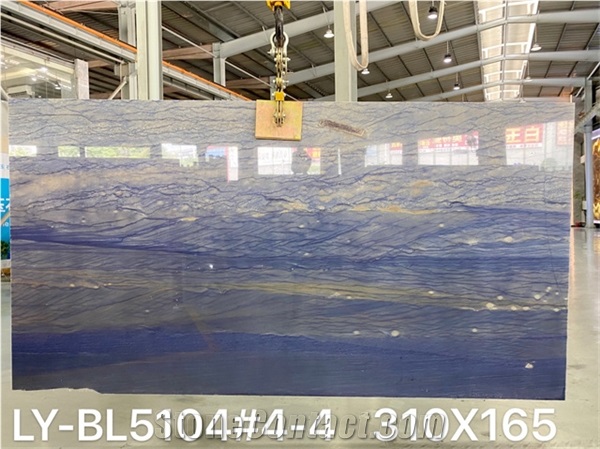 20MM Polished Azul Macaubas For House Decoration And Project