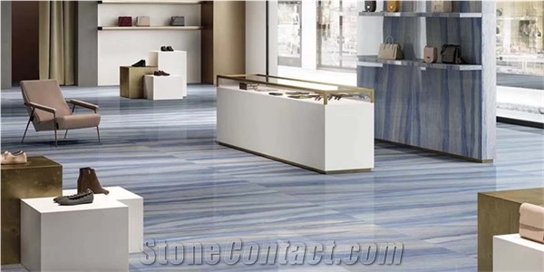 20MM Polished Azul Macaubas For House Decoration And Project