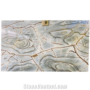 2Cm Brazil Blue Roma Blue Deep Quartzite Slabs