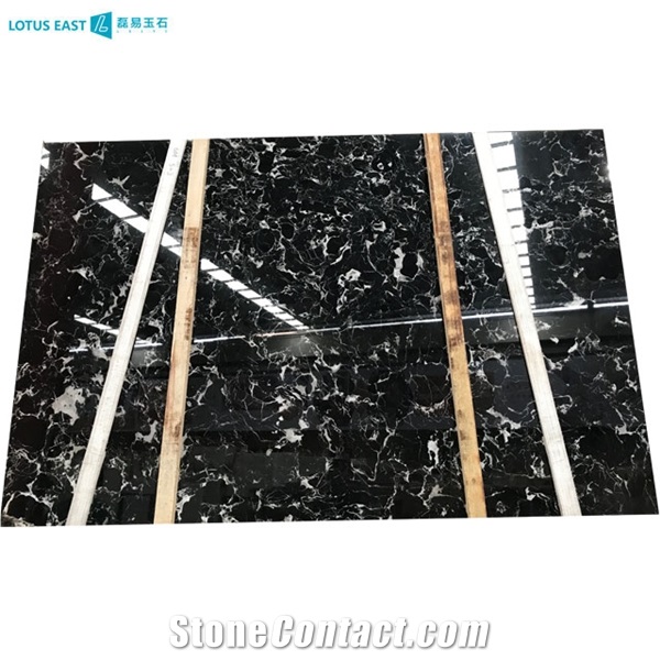 China Century Black Ice Flower Marble