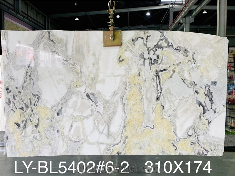 High Quality Polished Caribbean Island Marble For Background