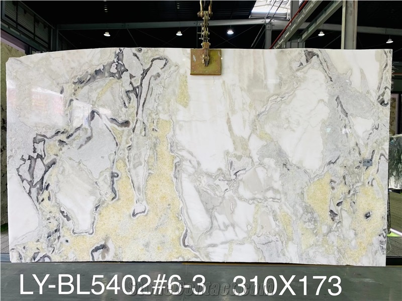 High Quality Polished Caribbean Island Marble For Background