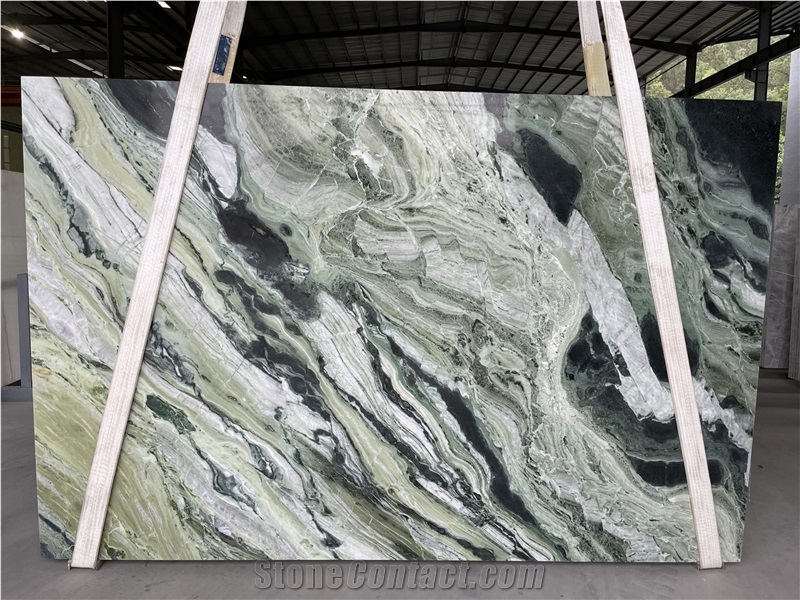 High Quality Polished Cloud Jade Marble For Stairs&Wall