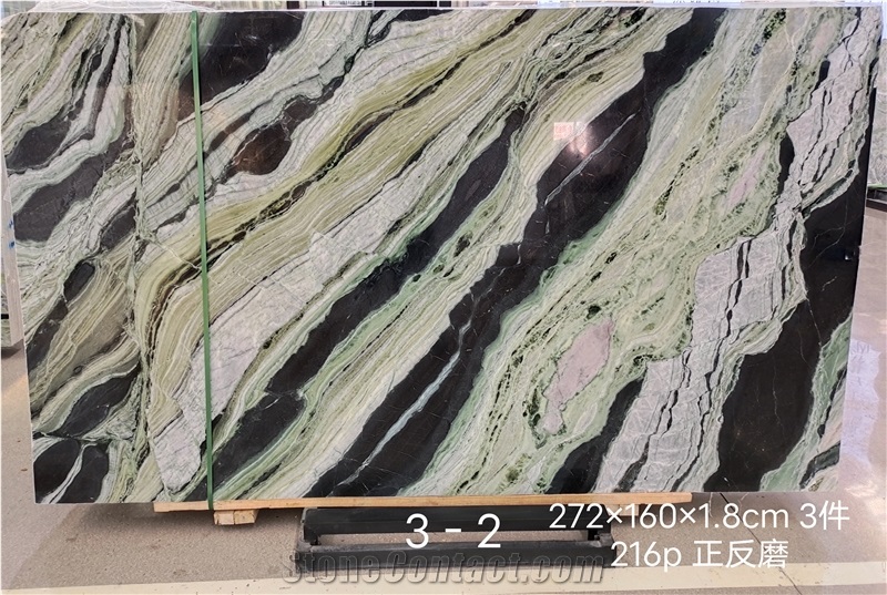 High Quality Polished Cloud Jade Marble For Wall Background