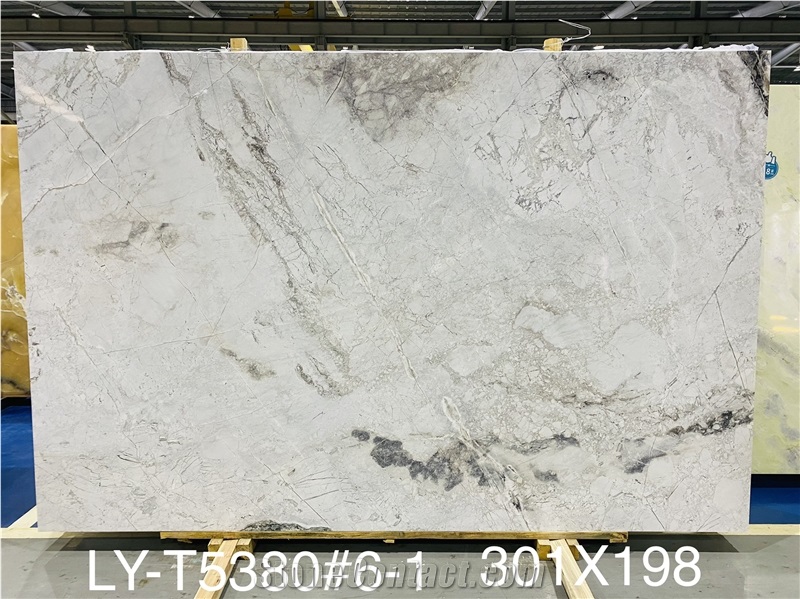 High Quality Polished Lilac Marble For Interior Decoration