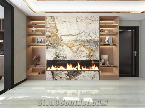 High Quality Polished Patagonia Marble For Background Wall