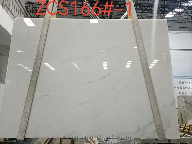 High Quality Polished Snowflake White Marble For Background