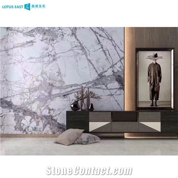 Iceberg Marble Invisible Antique Marble With Grey Veins