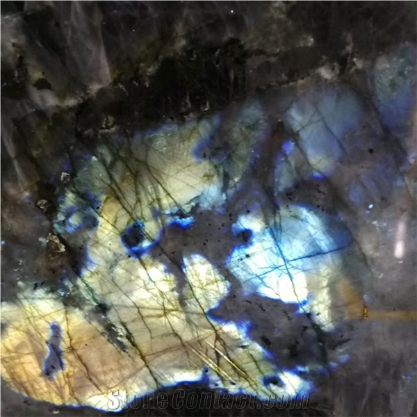 Luxury Madagascar Blue Granite Labradorite Blue Australe