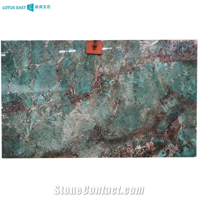 Polished High Quality Green Labdar Amazonite Quartzite