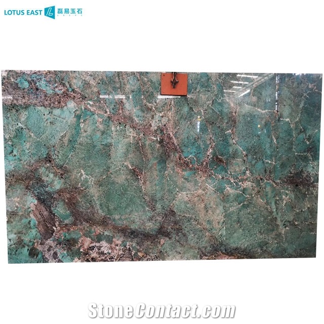 Polished High Quality Green Labdar Amazonite Quartzite