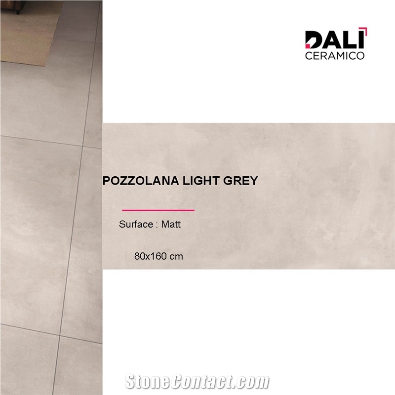 Pozzolana Light Grey Porcelain