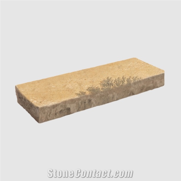 Autumn Mist Sandstone Tile 48X16 Rock Face 6 Inch Pavers
