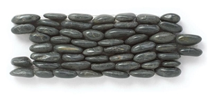 Eclipse Interlocking Pebble Mosaic Border Tiles